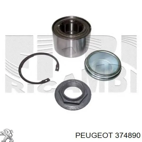 Купити 374890 Peugeot/Citroen Підшипник задньої ступиці