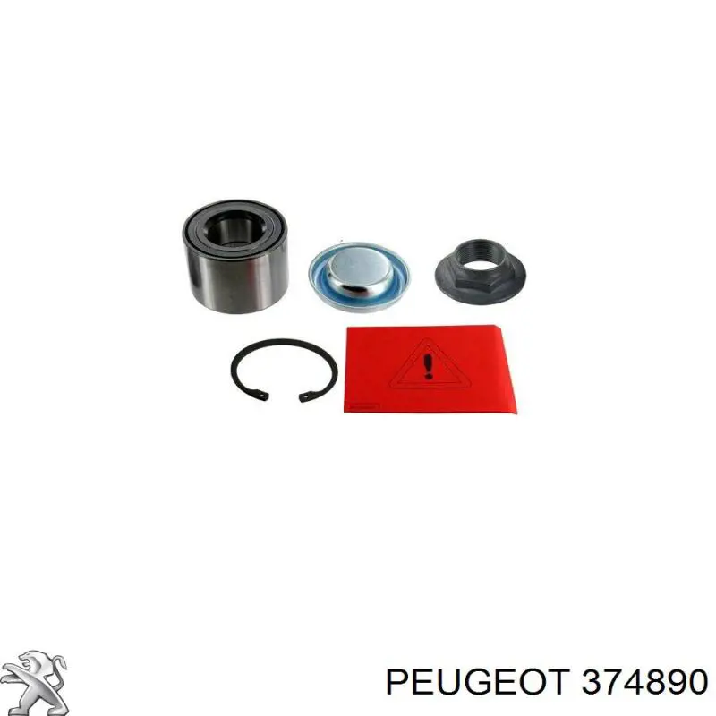 Підшипник задньої ступиці 374890 Peugeot/Citroen