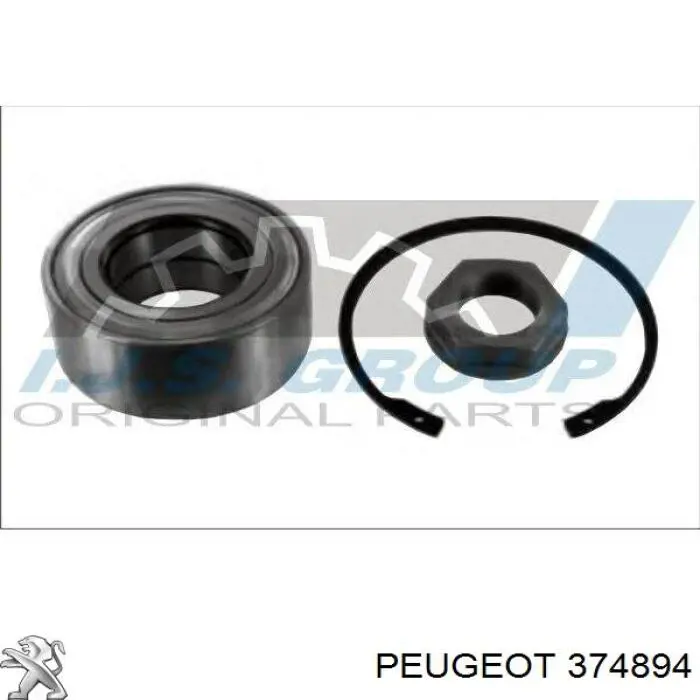 Підшипник задньої ступиці 374894 Peugeot/Citroen