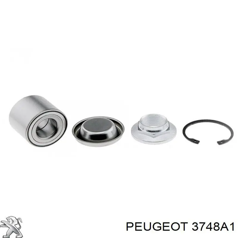 Підшипник маточини задньої Peugeot/Citroen 3748A1 ціна, від 33.61 USD