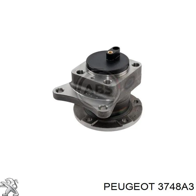 Задня маточина 3748A3 Peugeot/Citroen