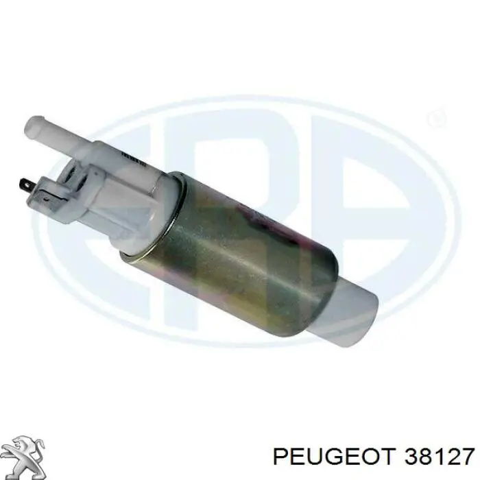 38127 Peugeot/Citroen трубка/шланг відводу масла від турбіни