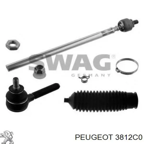 Тяга рульова поперечна Peugeot/Citroen 3812C0 ціна, від 10.46 USD