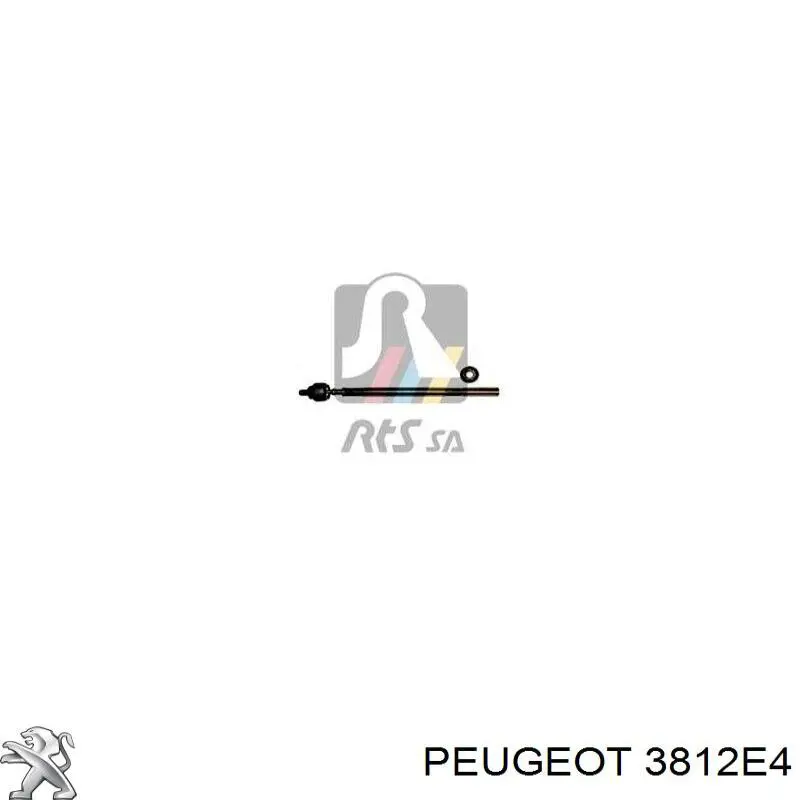 Купити 3812E4 Peugeot/Citroen Тяга рульова поздовжня