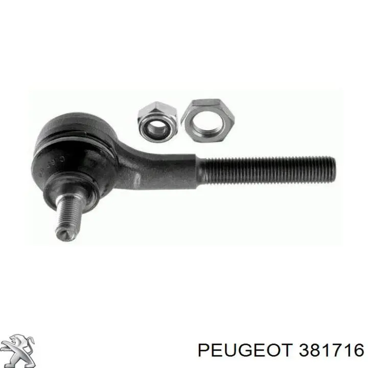 Купити 381716 Peugeot/Citroen Рульовий наконечник