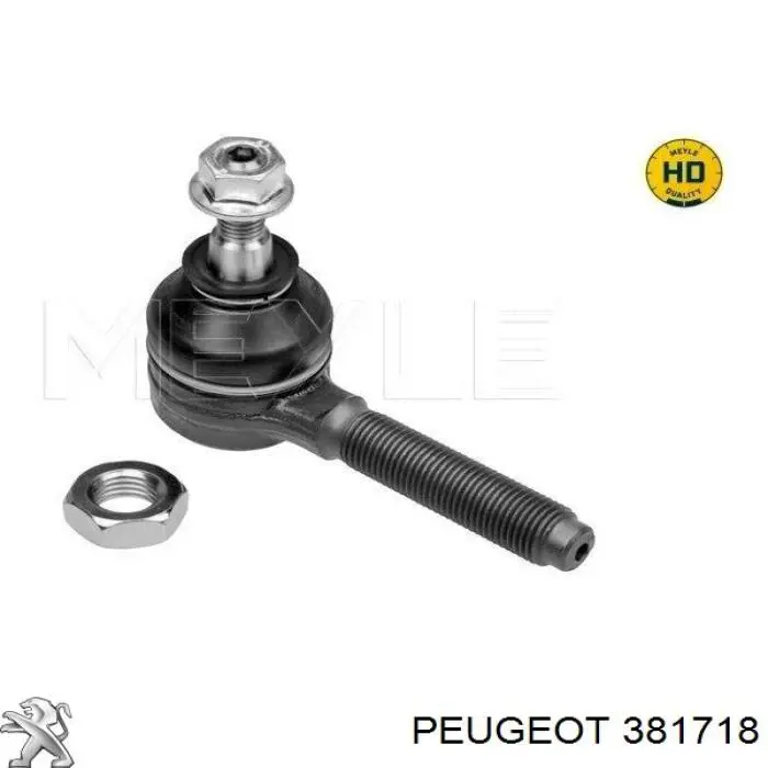 Наконечник рульовий Peugeot/Citroen 381718 ціна, від 7.37 USD