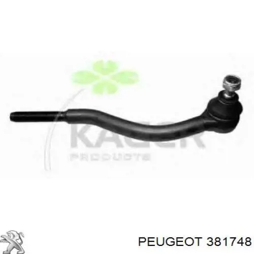 381748 Peugeot/Citroen Зовнішній наконечник рульової тяги