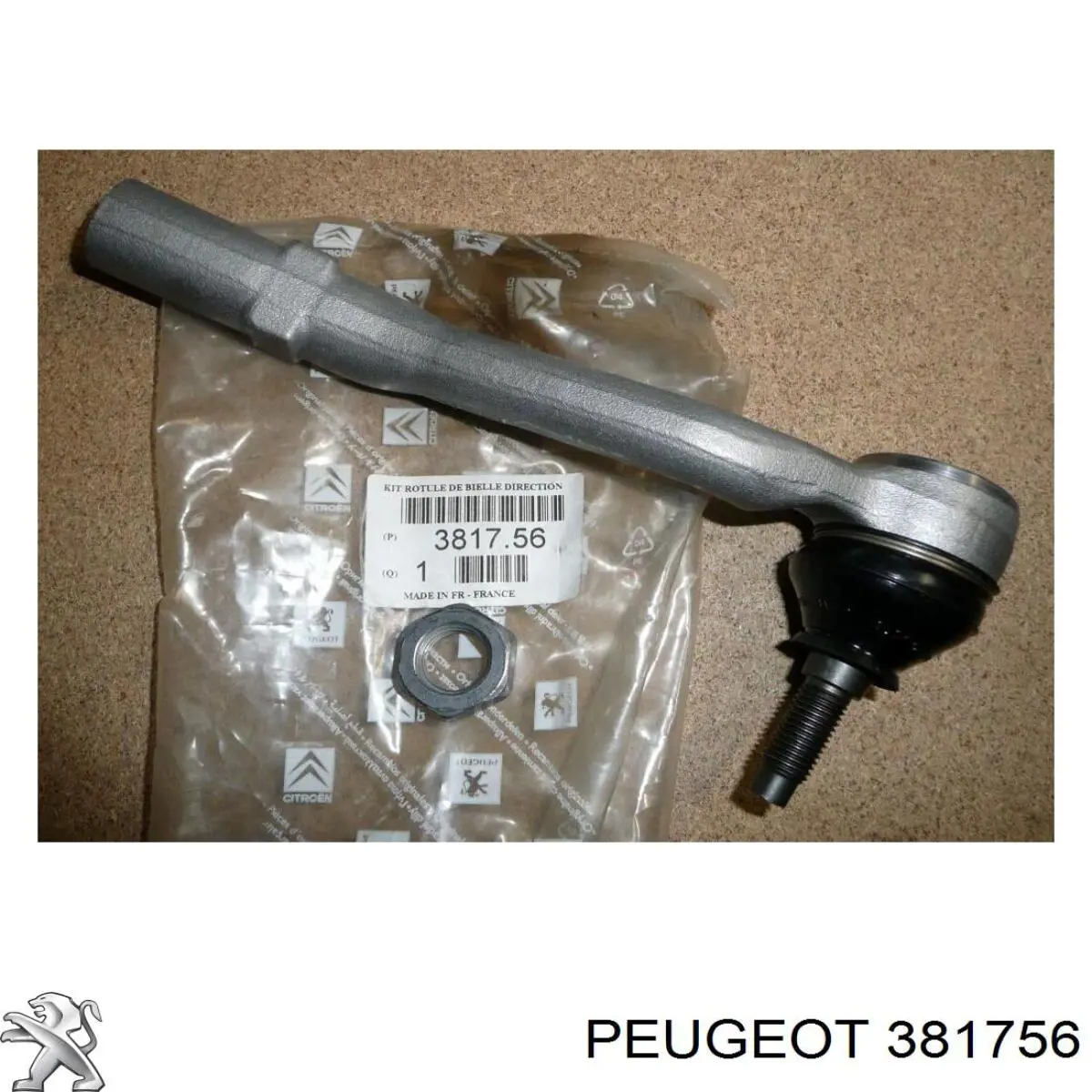 Наконечник рульовий Peugeot/Citroen 381756 ціна, від 9.13 USD