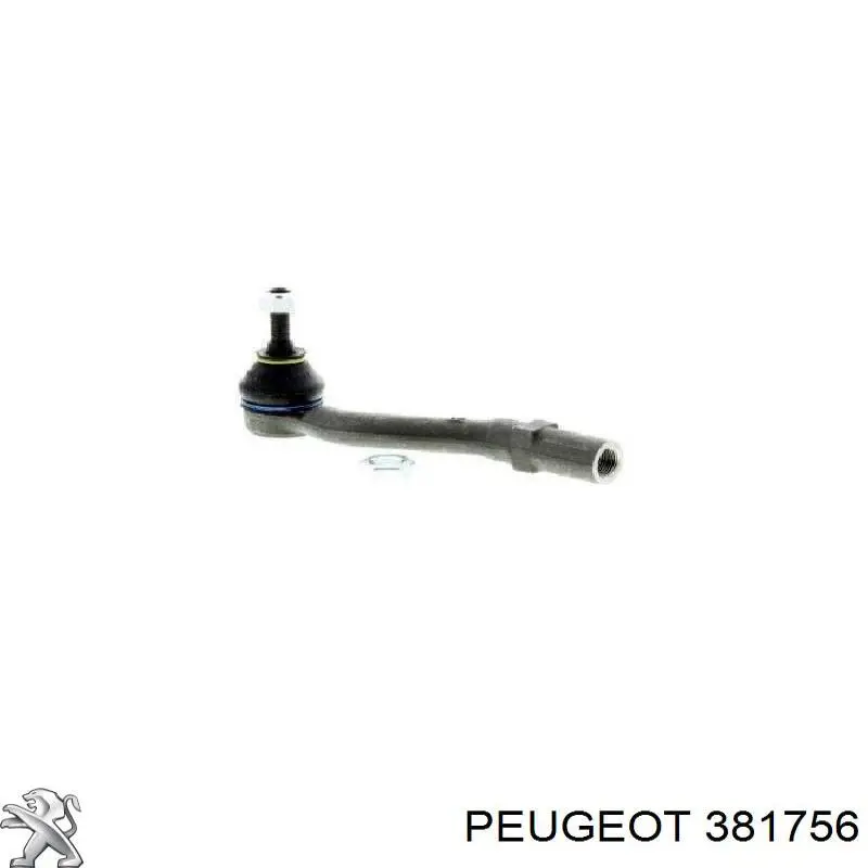 381756 Peugeot/Citroen Рулевой наконечник (Правый, M14X1.5/M10X1.5)
