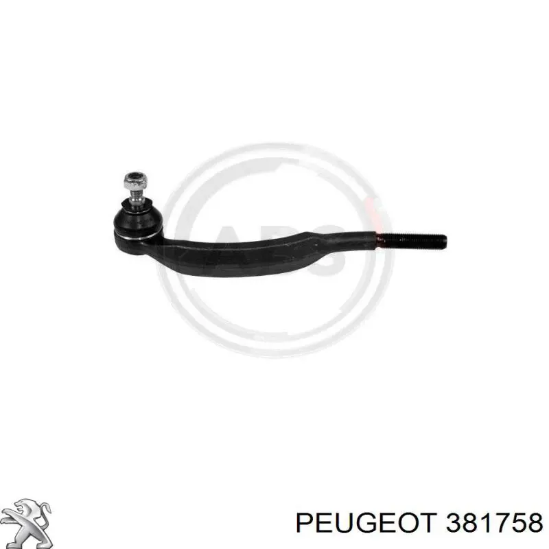 Наконечник рульовий Peugeot/Citroen 381758 ціна, від 16.79 USD