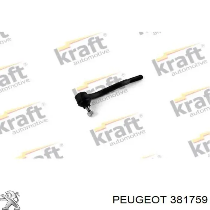 Наконечник рульовий Peugeot/Citroen 381759 ціна, від 11.90 USD