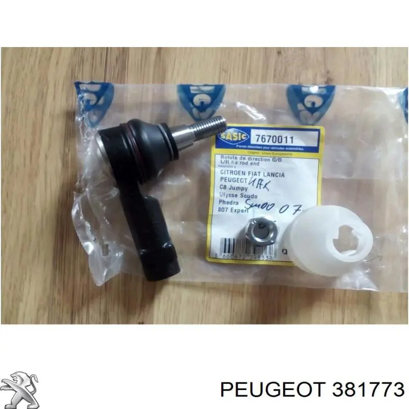 Купити 381773 Peugeot/Citroen Рульовий наконечник