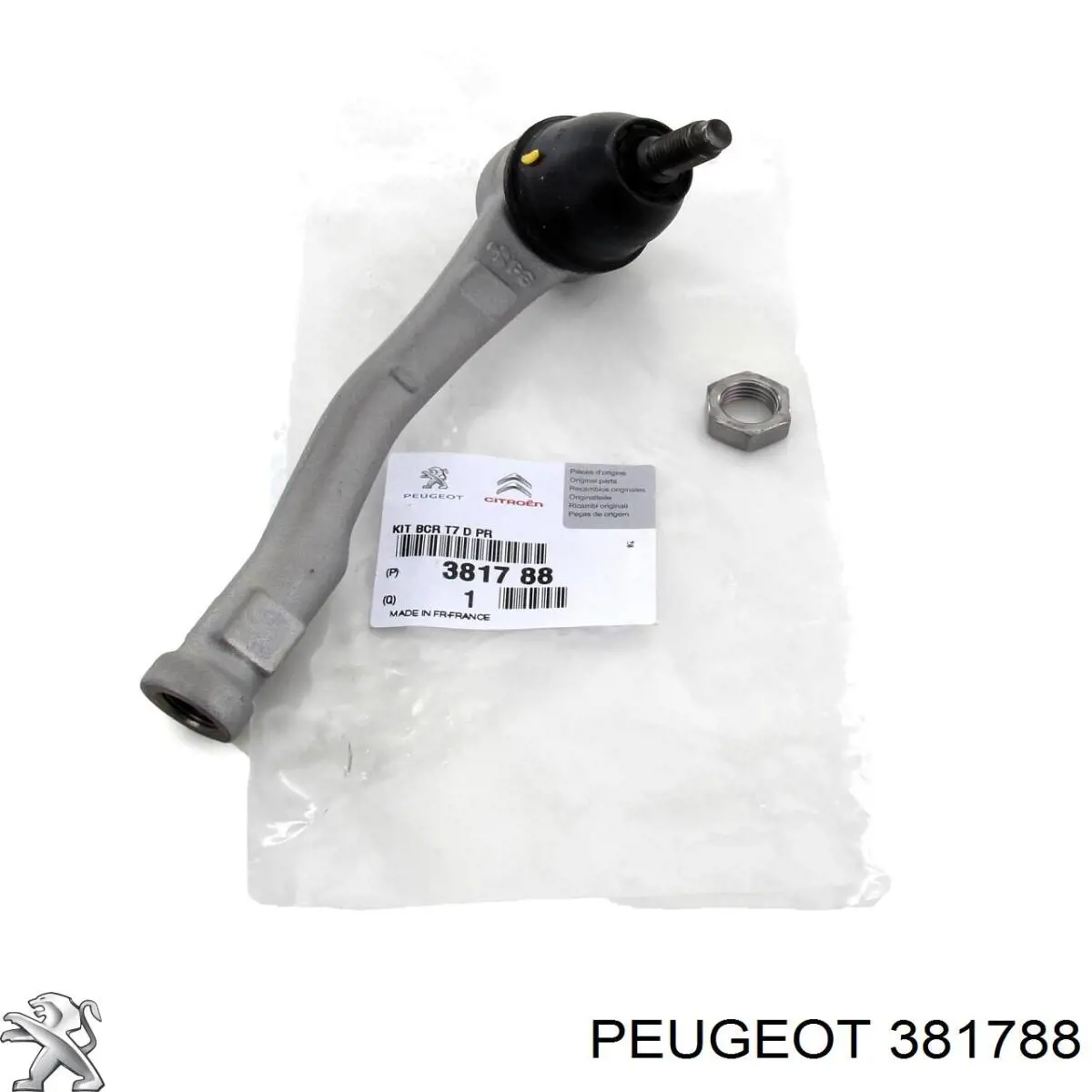 Наконечник рульовий Peugeot/Citroen 381788 ціна, від 13.81 USD