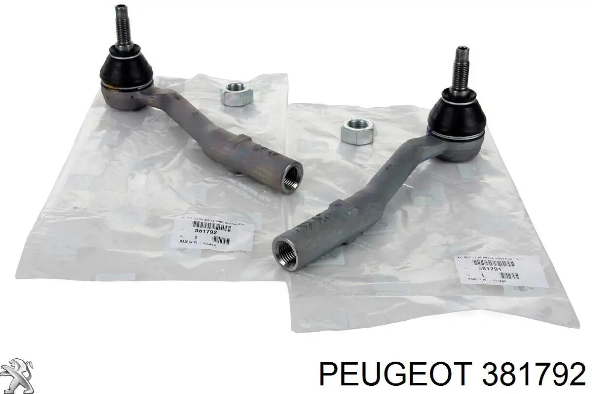 Купити 381792 Peugeot/Citroen Рульовий наконечник