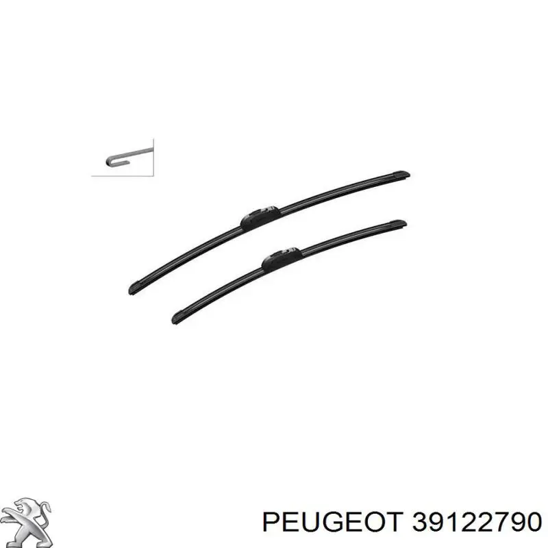 39122790 Peugeot/Citroen Склоочисники лобового скла