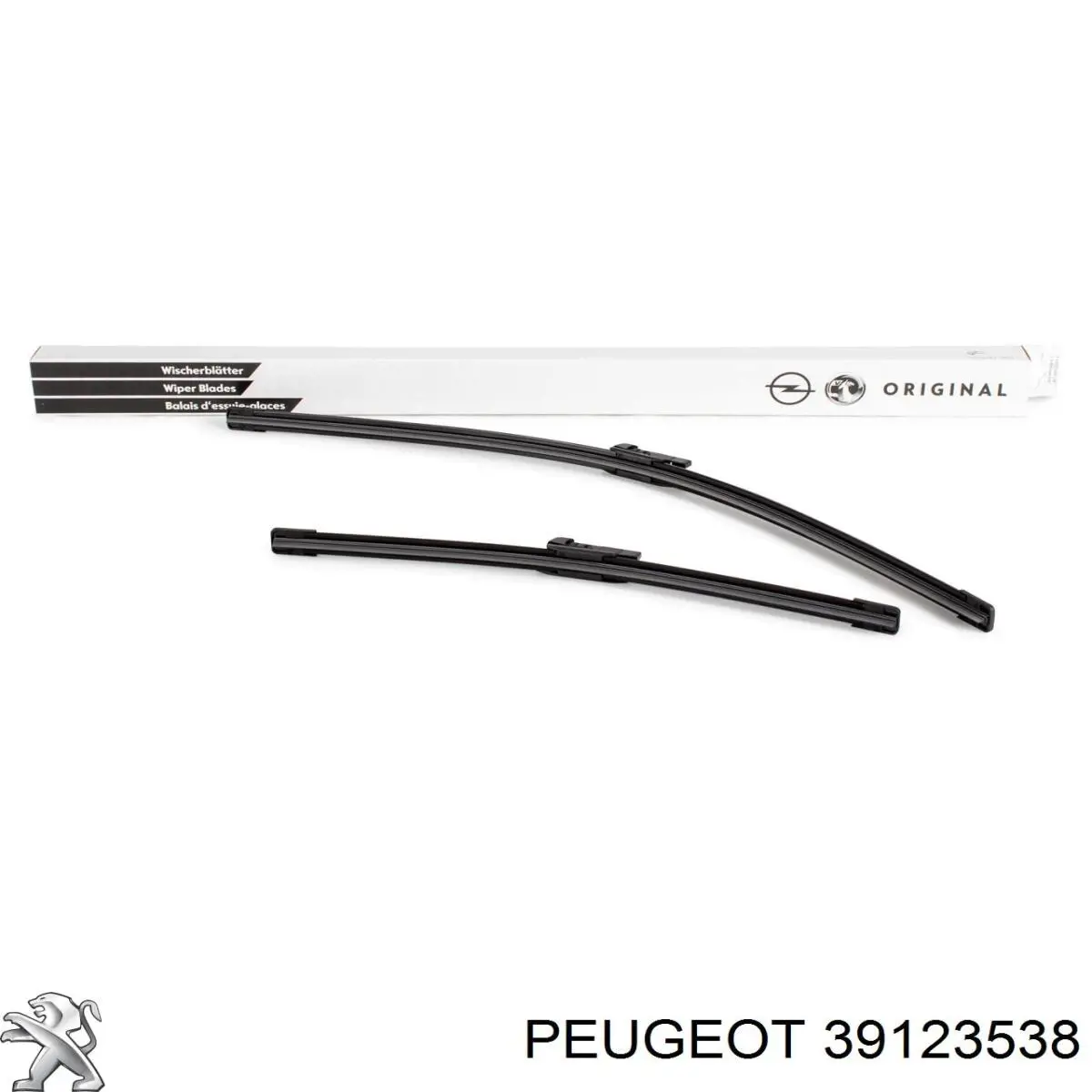 Купити 1689814280 Peugeot/Citroen Безконтактні двірники