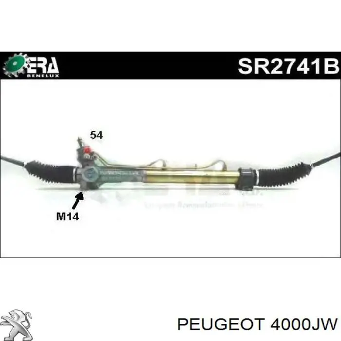 Управління рульове в зборі Peugeot/Citroen 4000JW ціна, від 225.33 USD