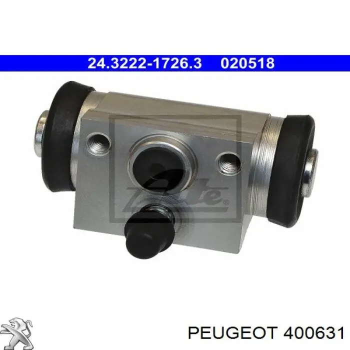 Купити 400631 Peugeot/Citroen Кільце ущільнювача штуцерів рульової рейки