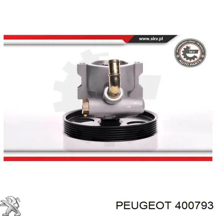 400793 Peugeot/Citroen насос гідропідсилювача керма (гпк)