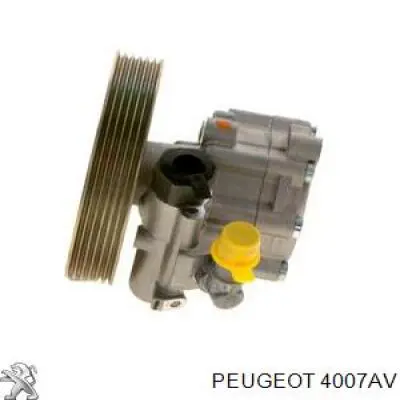4007AV Peugeot/Citroen насос гідропідсилювача керма (гпк)