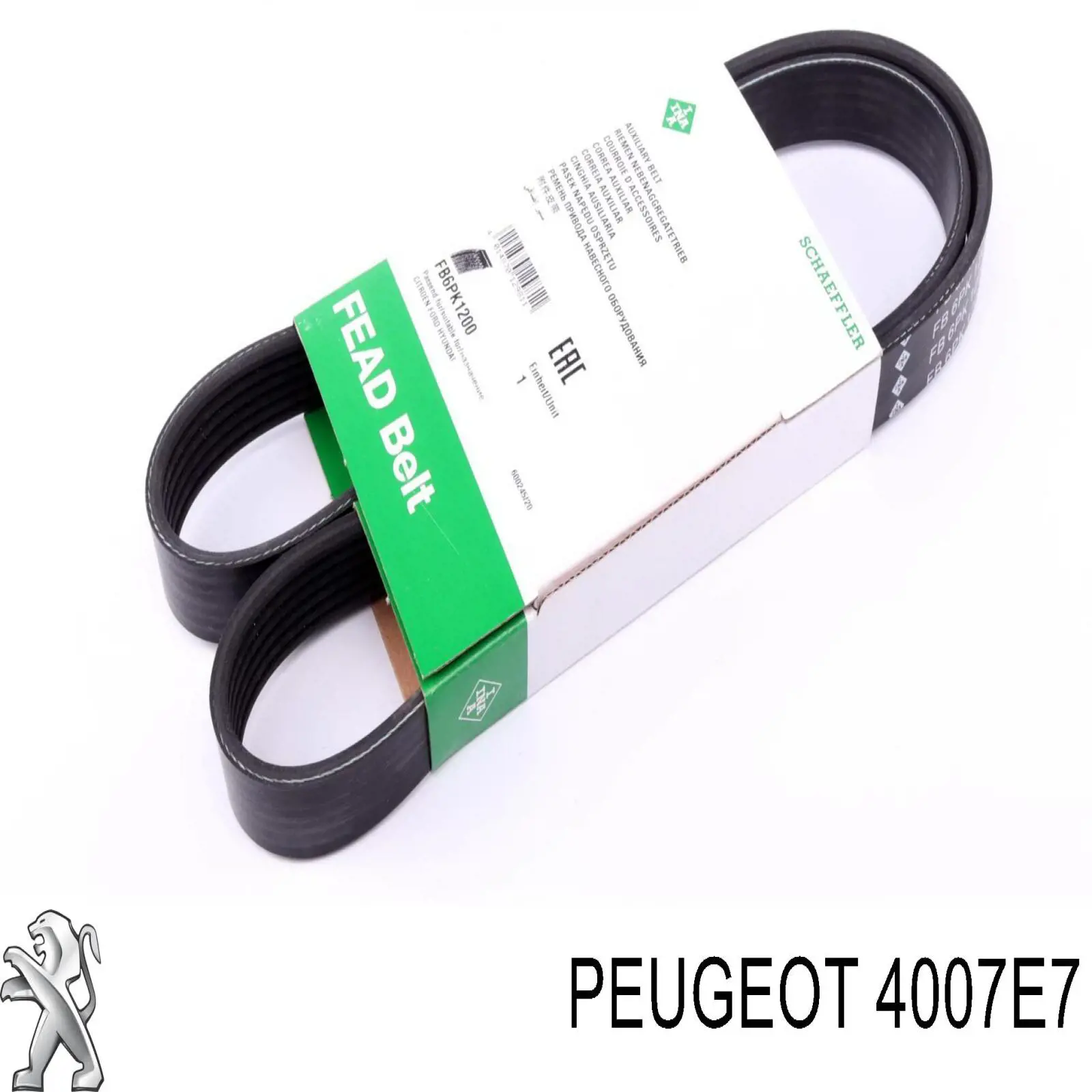 Купити 4007E7 Peugeot/Citroen Ремінь генератора