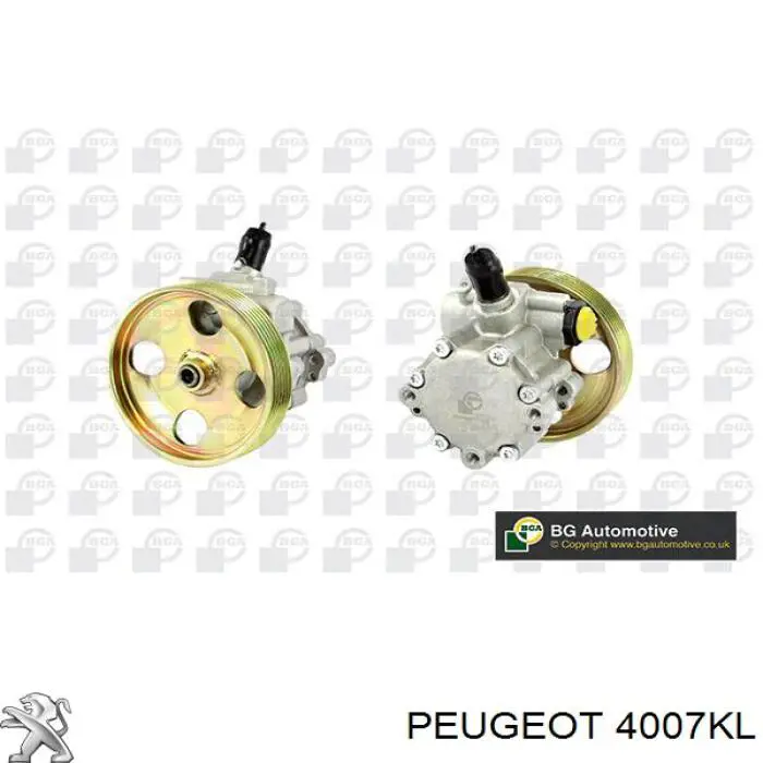 4007KL Peugeot/Citroen насос гідропідсилювача керма (гпк)