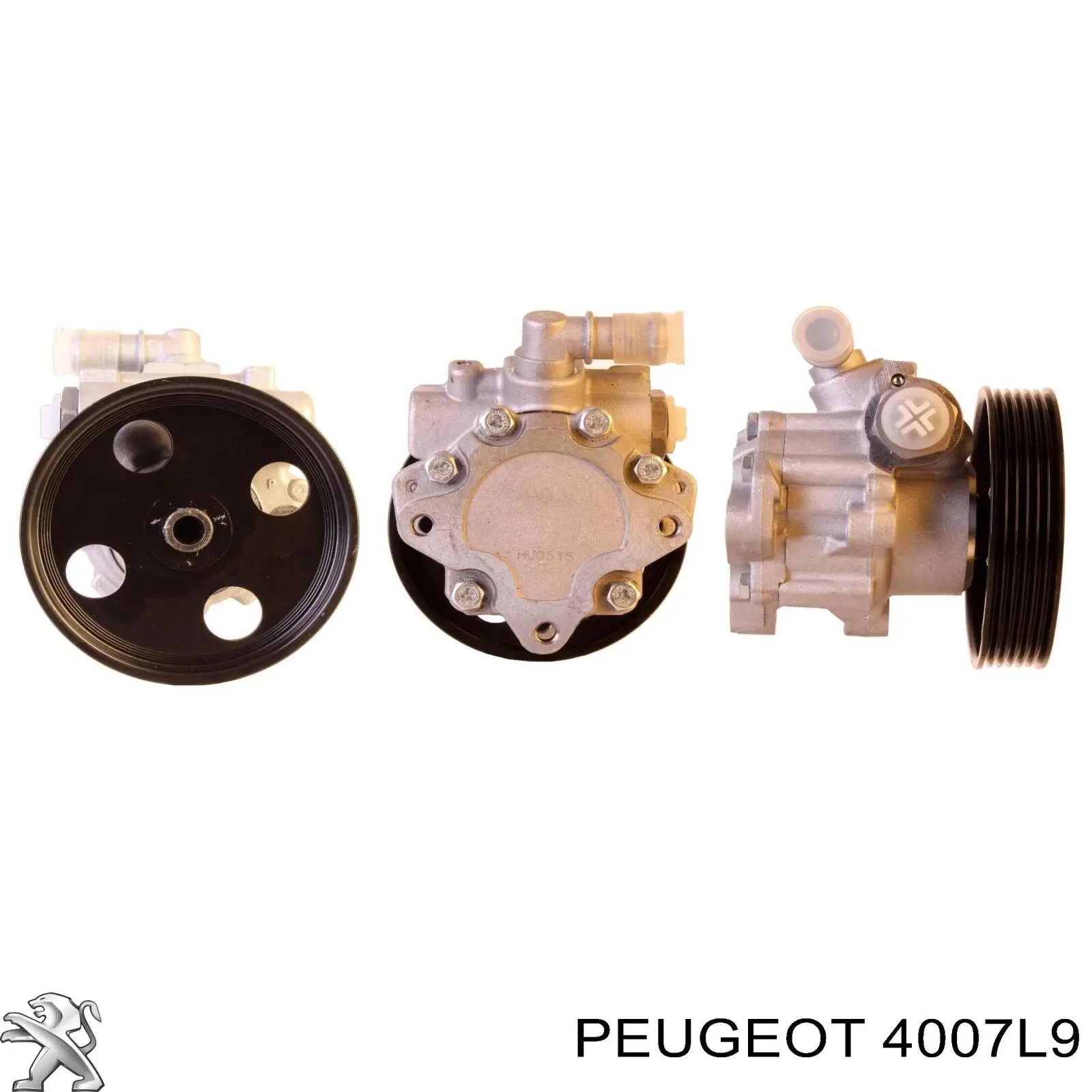 4007L9 Peugeot/Citroen насос гідропідсилювача керма (гпк)