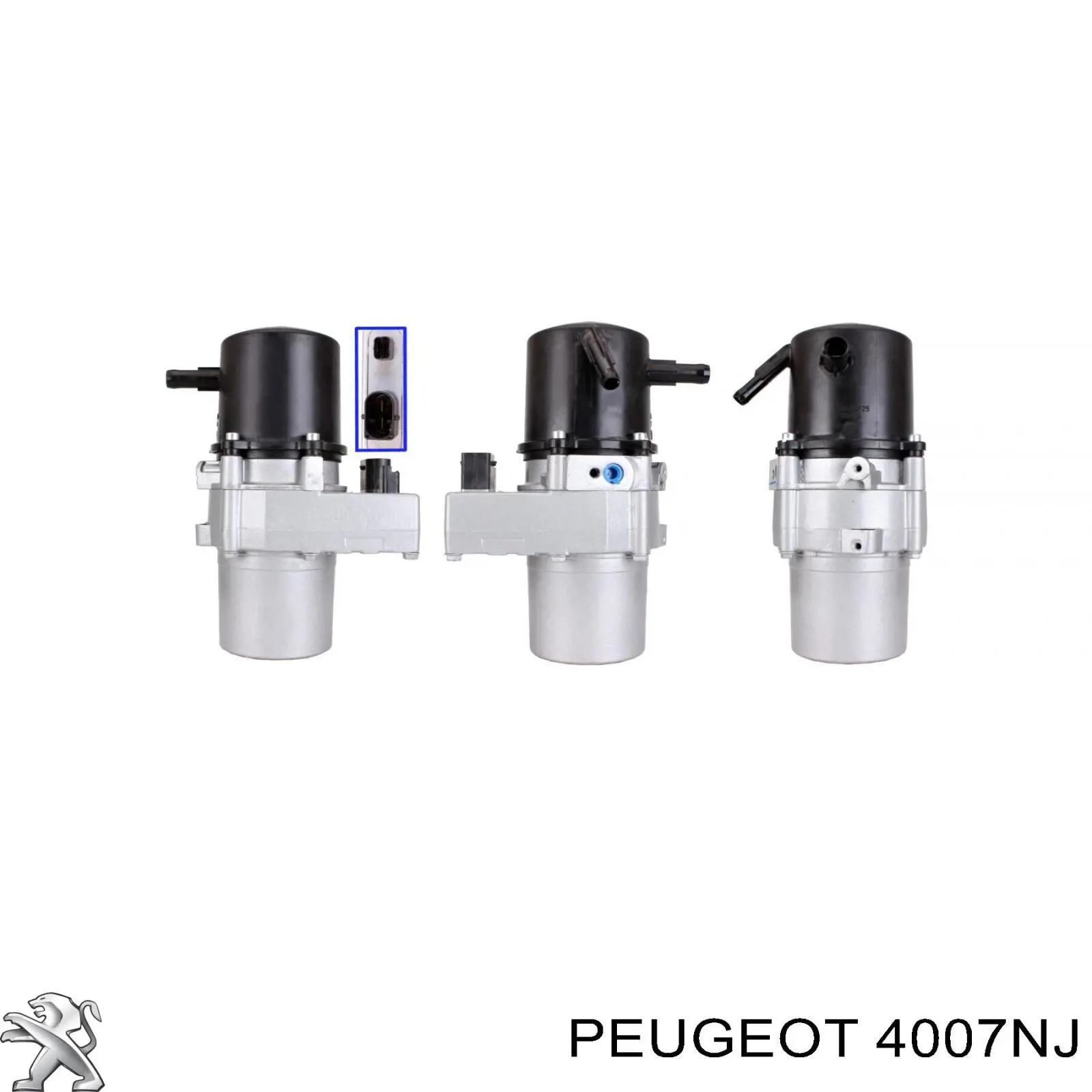 4007NJ Peugeot/Citroen насос гідропідсилювача керма (гпк)