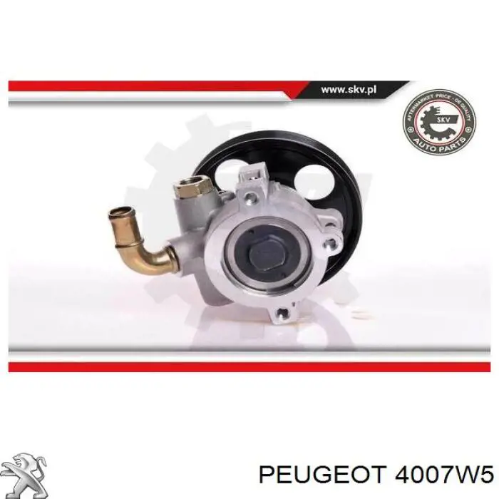 4007W5 Peugeot/Citroen насос гідропідсилювача керма (гпк)