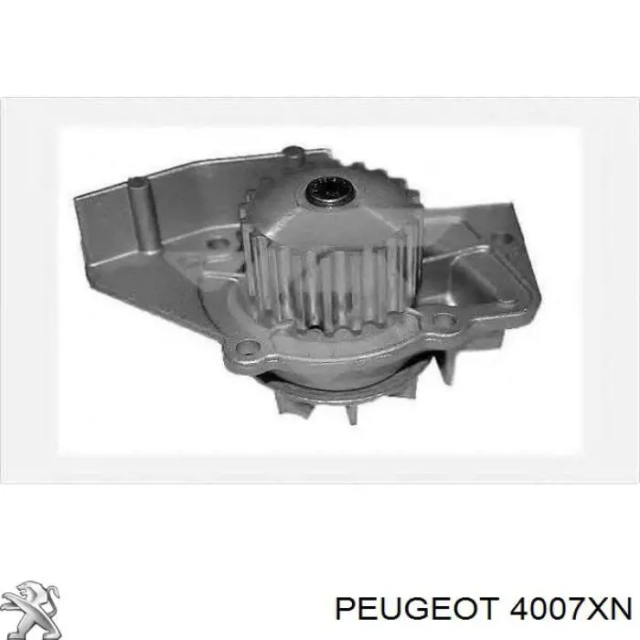 Насос гідропідсилювача керма (ГПК) 4007XN Peugeot/Citroen