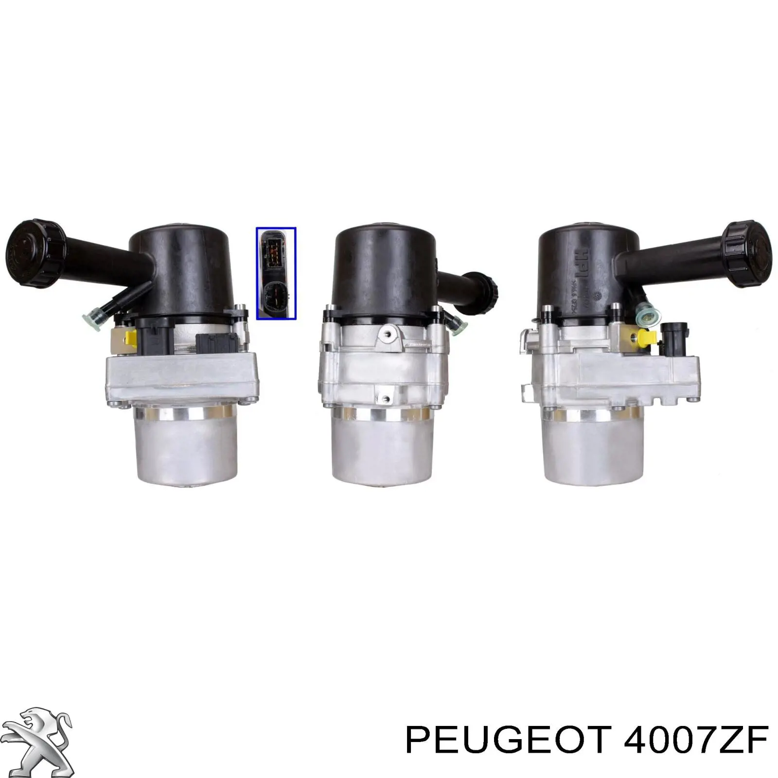 4007ZF Peugeot/Citroen насос гідропідсилювача керма (гпк)