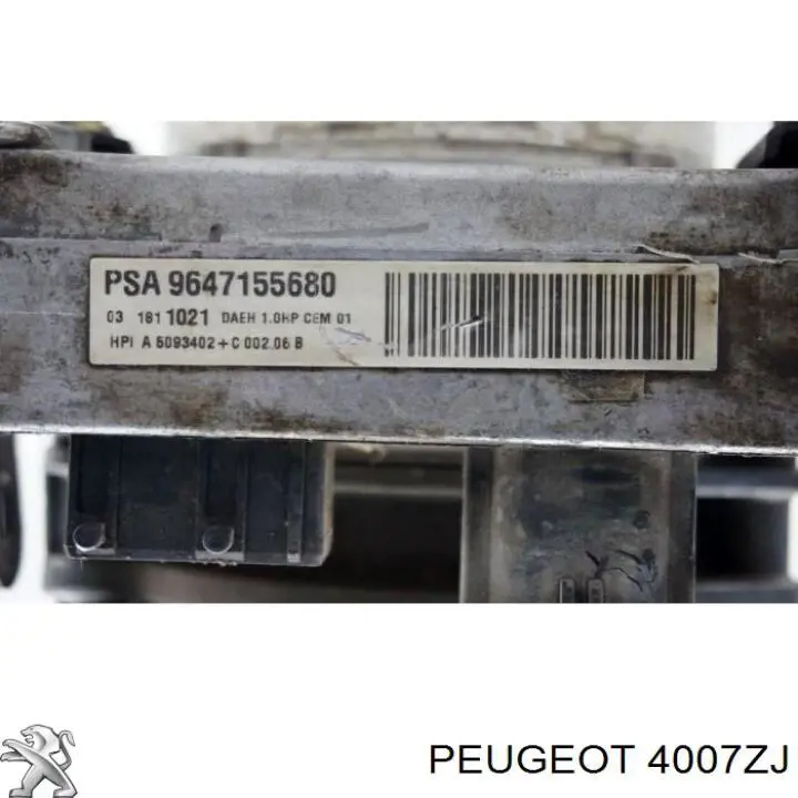 Купити 4007ZJ Peugeot/Citroen Насос гідравліки