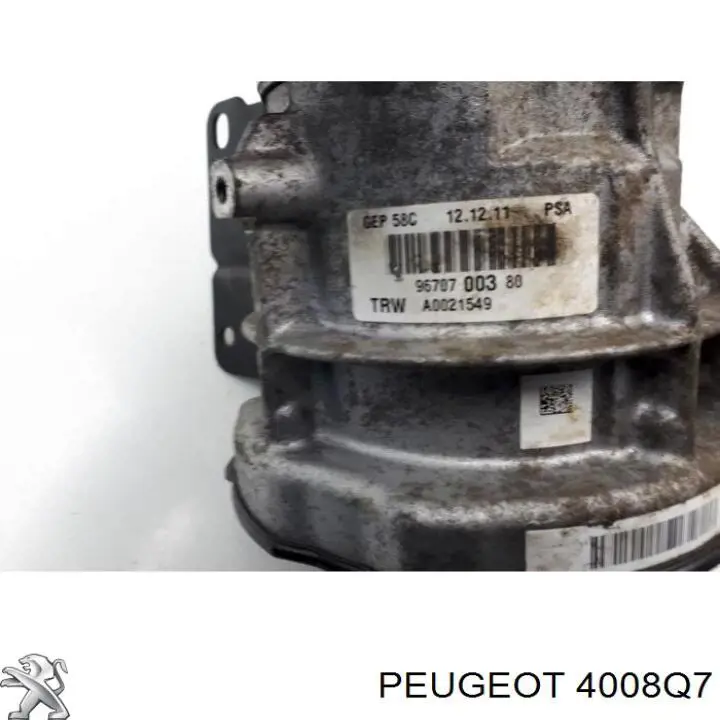 4008Q7 Peugeot/Citroen насос гідропідсилювача керма (гпк)