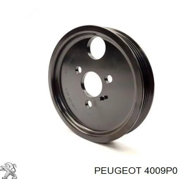 4009P0 Peugeot/Citroen шків насосу гідропідсилювача керма (гпк)