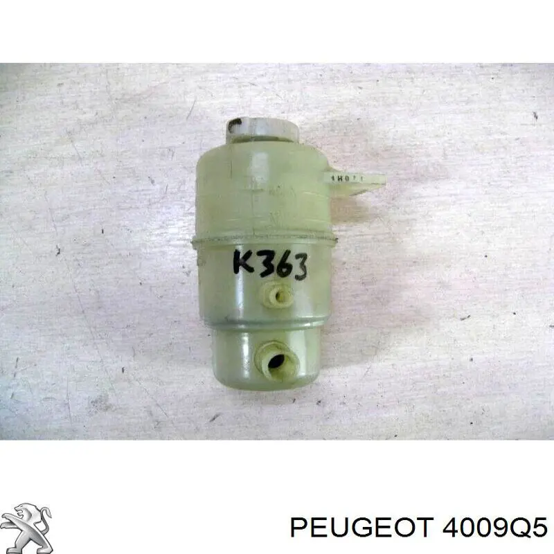 4009Q5 Peugeot/Citroen бачок насосу гідропідсилювача керма