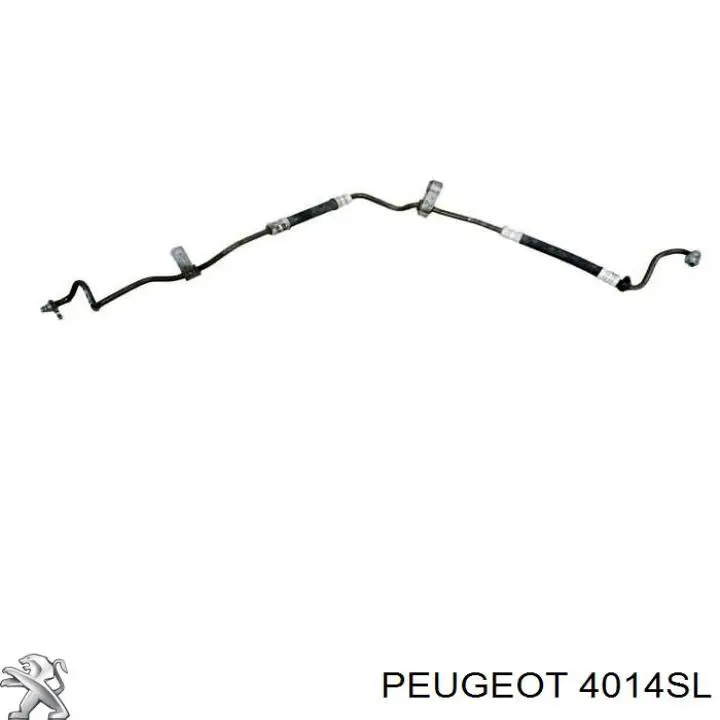 Купити 4014SL Peugeot/Citroen Шланг ГПК, високого тиску рейки керма