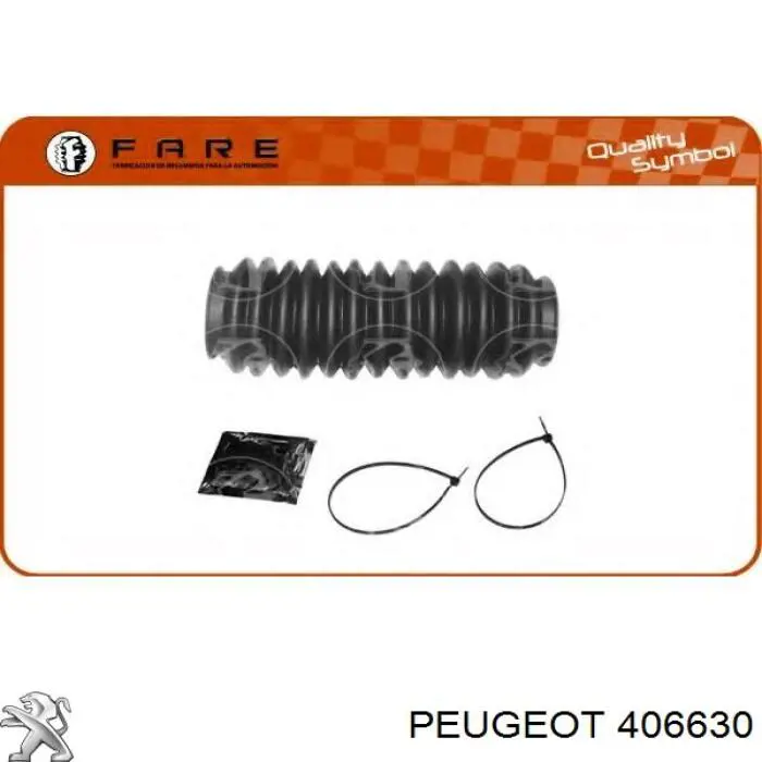 Пильник рульового механізму/рейки, правий Peugeot/Citroen 406630 ціна, від 4.60 USD