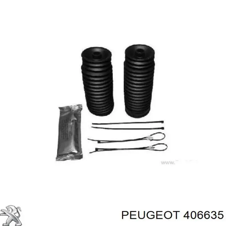 406635 Peugeot/Citroen пильник рульового механізму/рейки