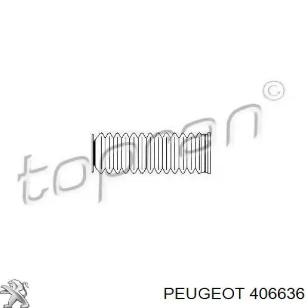 Купити 406636 Peugeot/Citroen Пильник тяги