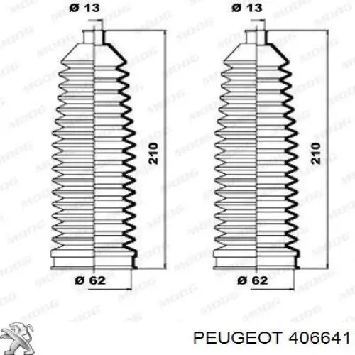 Пильник рульової тяги Peugeot/Citroen 406641 ціна, від 7.24 USD