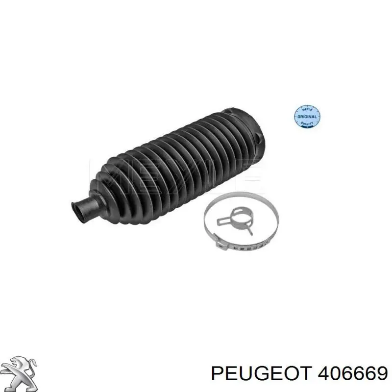 406669 Peugeot/Citroen пильник рульового механізму/рейки