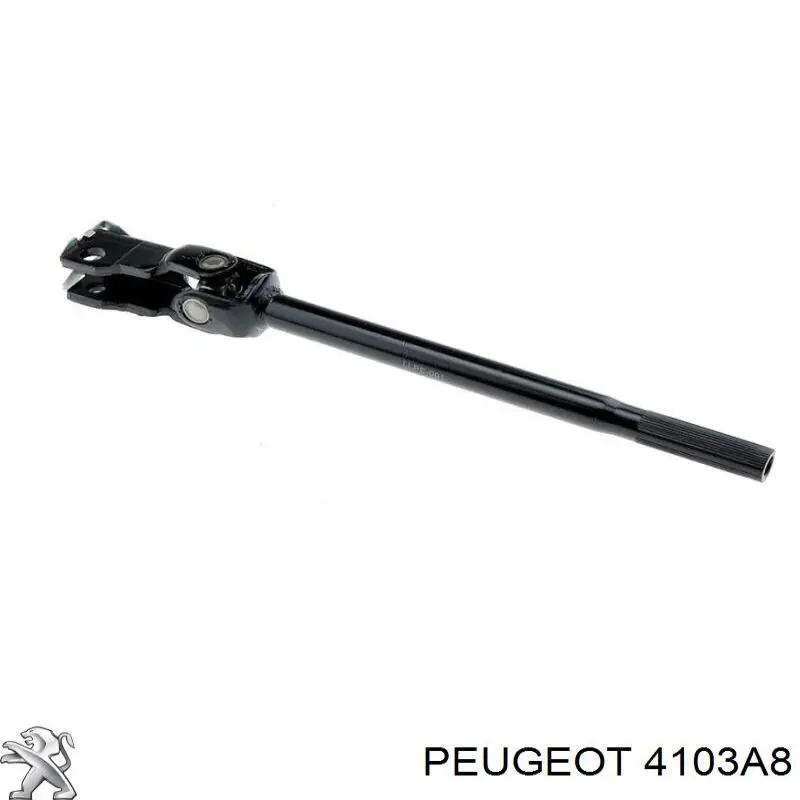 Вал рульової колонки, нижній 4103A8 Peugeot/Citroen
