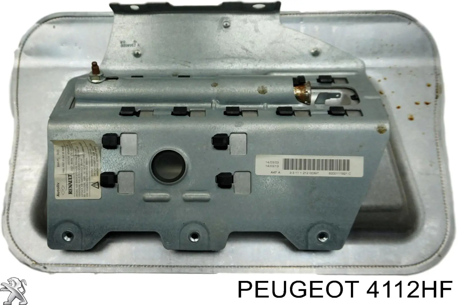 Подушка безпеки, водійська, AIRBAG 96823829ZD VAG