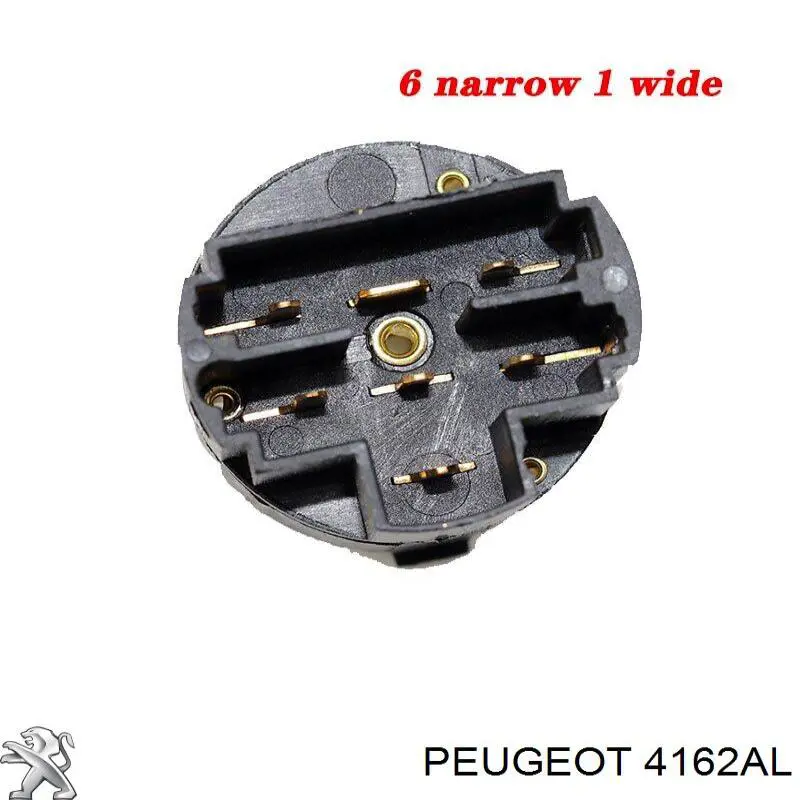 Замок запалювання Peugeot/Citroen 4162AL ціна, від 22.45 USD