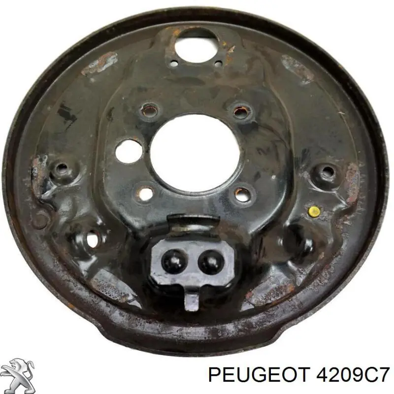 Захист гальмівного диска заднього, лівого Peugeot/Citroen 4209C7 ціна, від 8.18 USD
