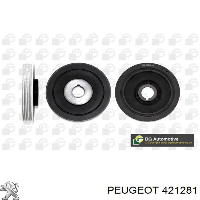 Захист гальмівного диска заднього, правого 421281 Peugeot/Citroen