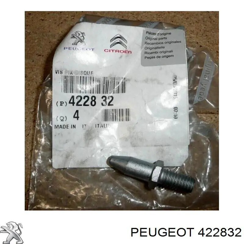 Купити 422832 Peugeot/Citroen Болт гальмівного диска