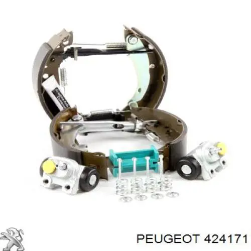 Купити 424171 Peugeot/Citroen Колодки гальмові задні, барабанні