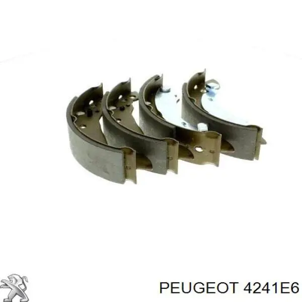 Колодки гальмові задні, барабанні 4241E6 Peugeot/Citroen
