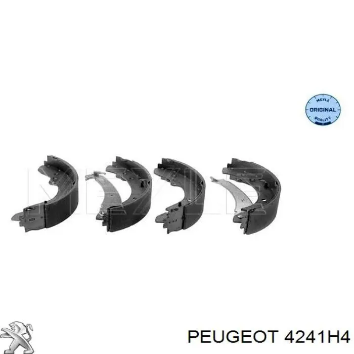 4241H4 Peugeot/Citroen колодки гальмові задні, барабанні